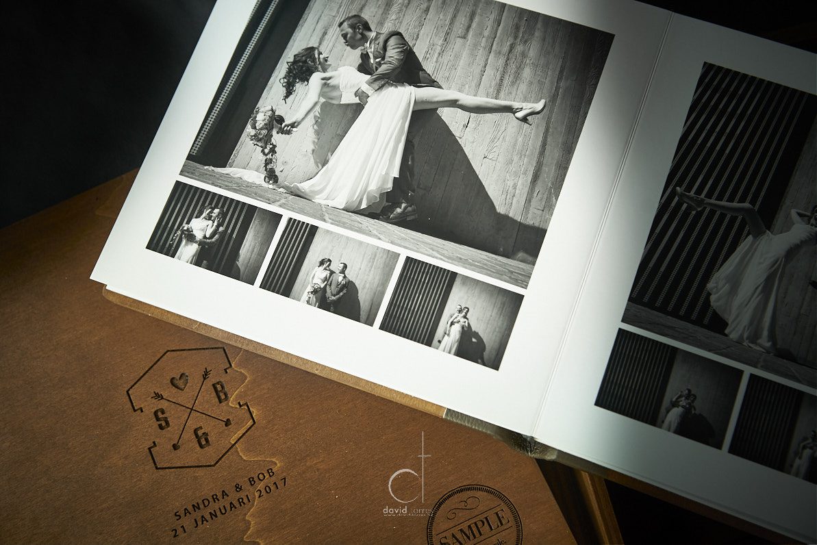 Moderne fotoboeken betaalbare trouw fotoboeken spontane huwelijksfotograaf