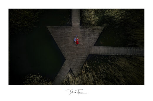 Drone huwelijksfotograaf