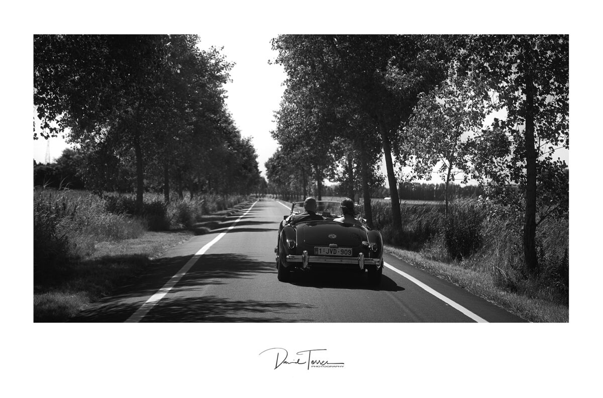 Vintage trouwen fotograaf