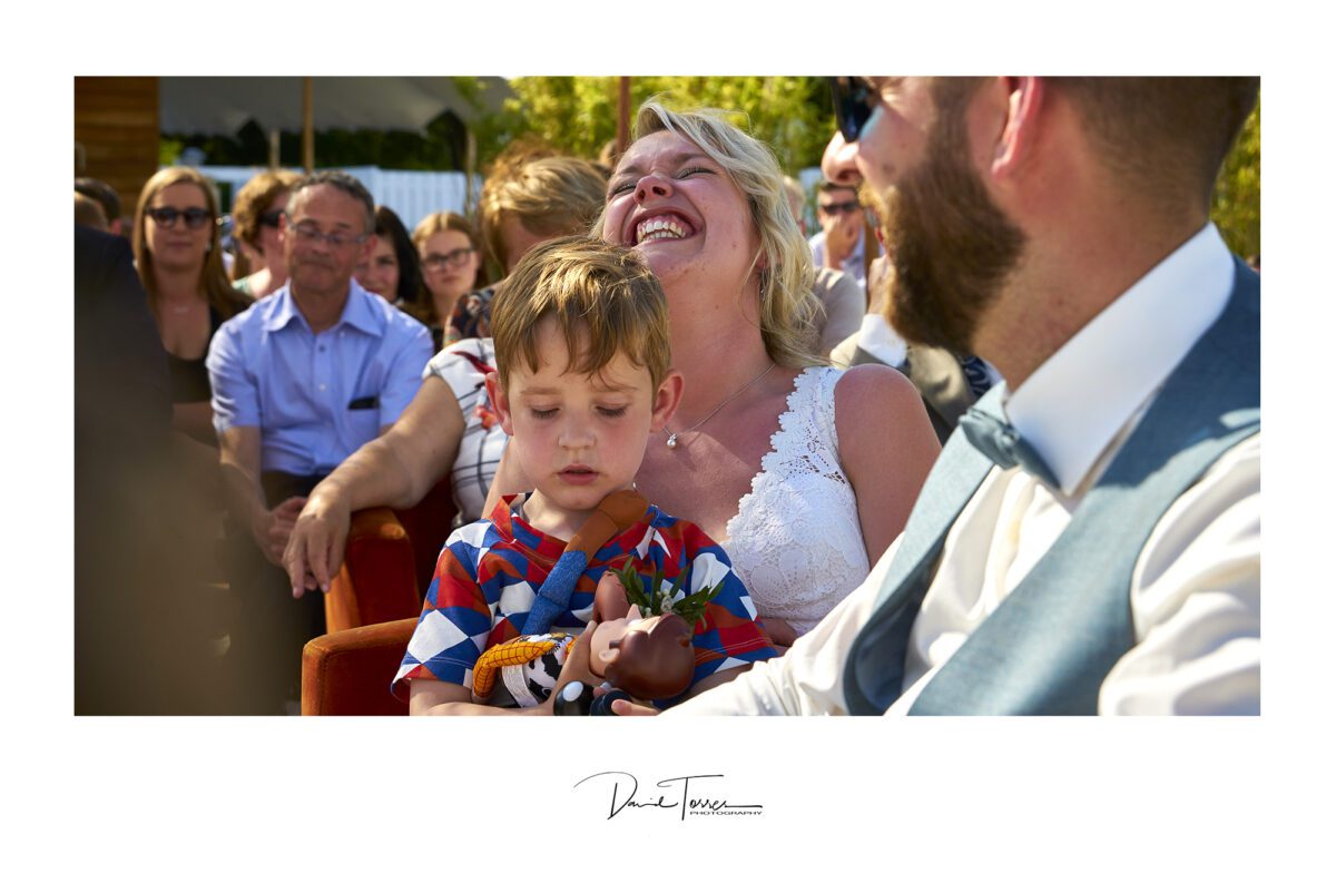 Spontane fotograaf huwelijk
