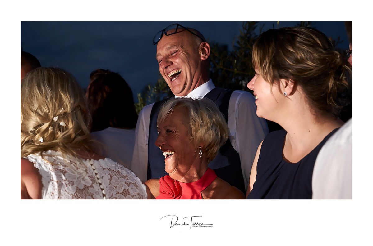 Spontane fotograaf huwelijk