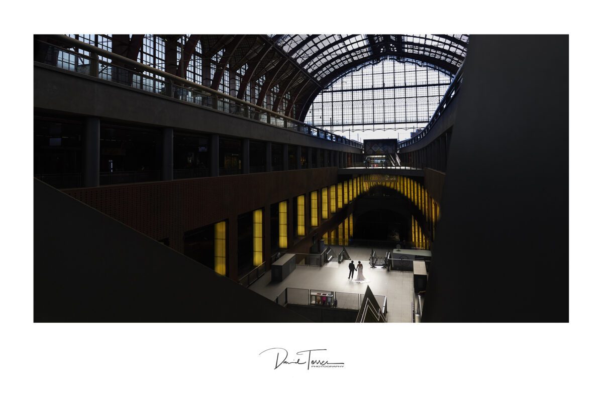 Moderne trouwfoto's