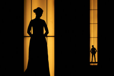 Fotoshoot in het station van Antwerpen